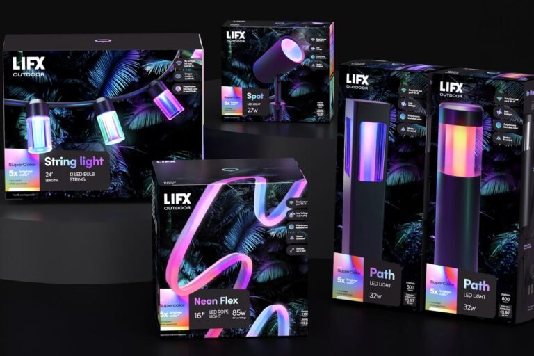Smart lighting stalwart Lifx reemerges with a new line of outdoor lights