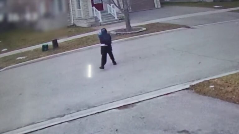 Video shows man shooting at Toronto-area home with person inside: Police