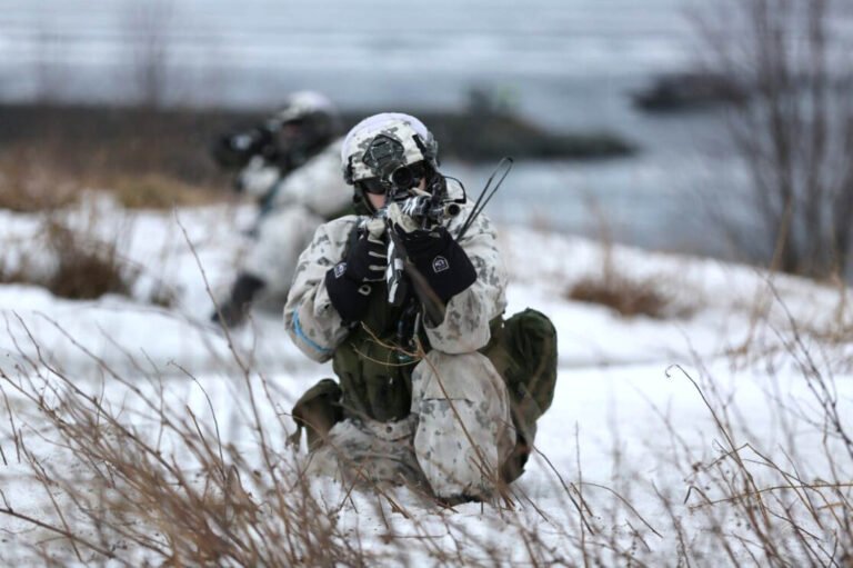 U.S. Marines join NATO exercises on freezing Norway tundra, as new battlefield emerges in Arctic