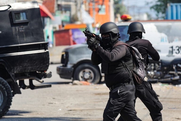 A Haitian woman escaped gunshots and terror in Port-au-Prince only to lose contact with her husband