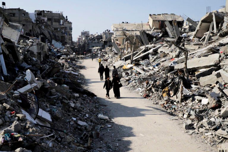 Israel weighing the use of private security contractors to protect aid shipments to Gaza, officials say