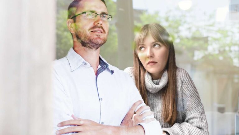 Wife Catches Husband Lusting After Neighbor's Perfectly Manicured Lawn