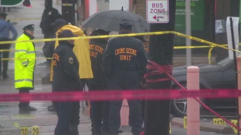 Philadelphia bus stop shooting critically injures high school student, 7 others wounded