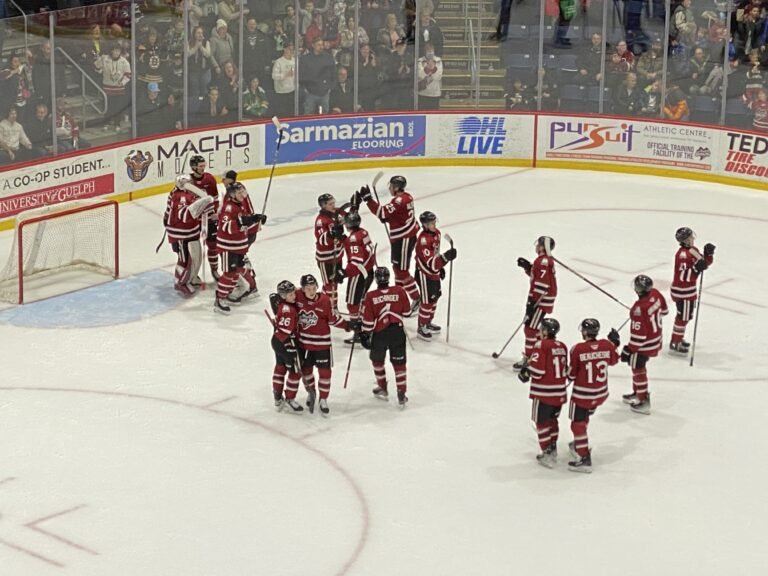 Guelph Storm battle it out in victory against the London Knights