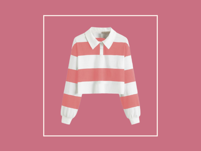 Trending spring fashion: The return of the 80s rugby shirt, big hair and icy colour tones