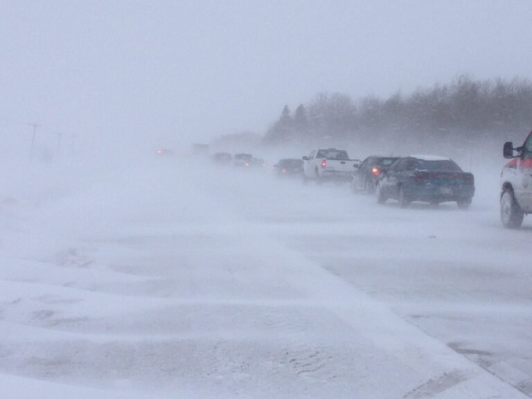Blowing snow, poor visibility lead to multiple highway closures in Manitoba