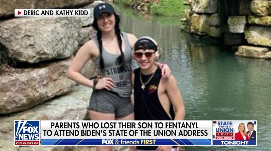 Iowa fentanyl victim's parents attending State of the Union: 'There are kids dying every day'