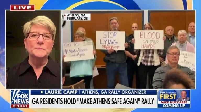 Georgia residents hold 'Make Athens Safe Again' rally after Laken Riley's death: 'Tired of being silenced'