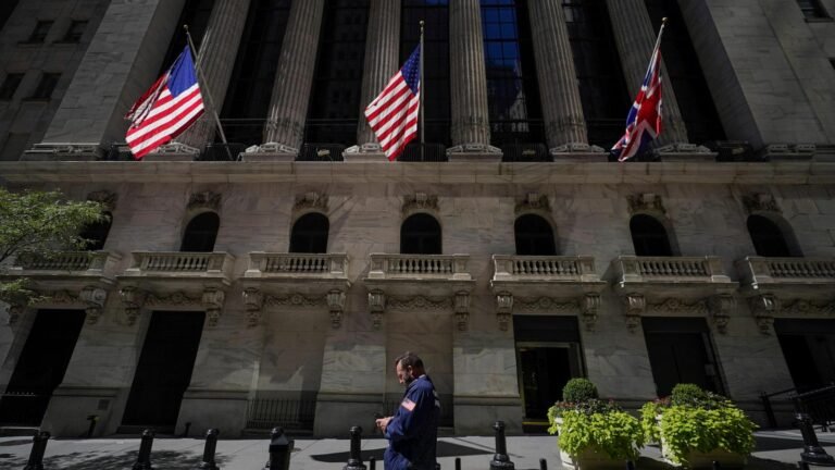 Stock market today: Drops for Big Tech pull Wall Street lower as bitcoin touches all-time high