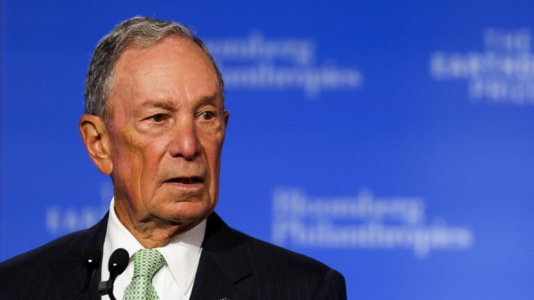 Michael Bloomberg tops the Chronicle of Philanthropy's list of America’s biggest donors in 2023