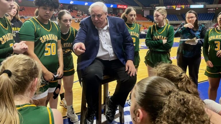 West Virginia governor vies for Manchin's US Senate seat, while moonlighting as girls hoops coach