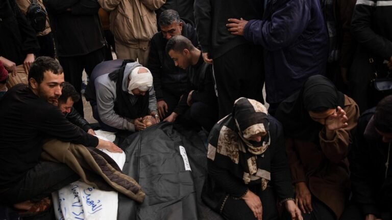 The Latest | At least 17 killed in an Israeli airstrike in southern Gaza