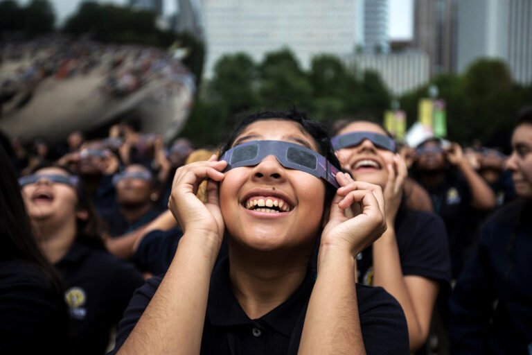 Eclipse glasses: A look behind the scenes of how they're made