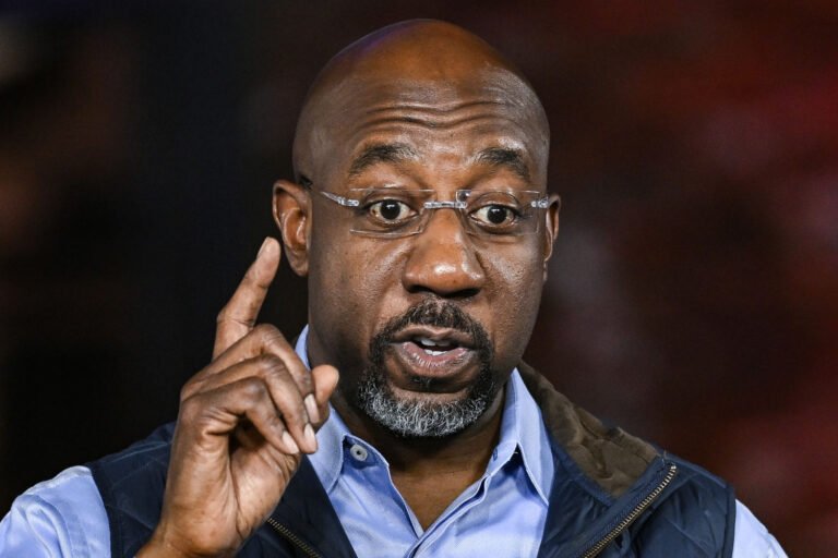 Sen. Raphael Warnock slams Trump for selling Bibles