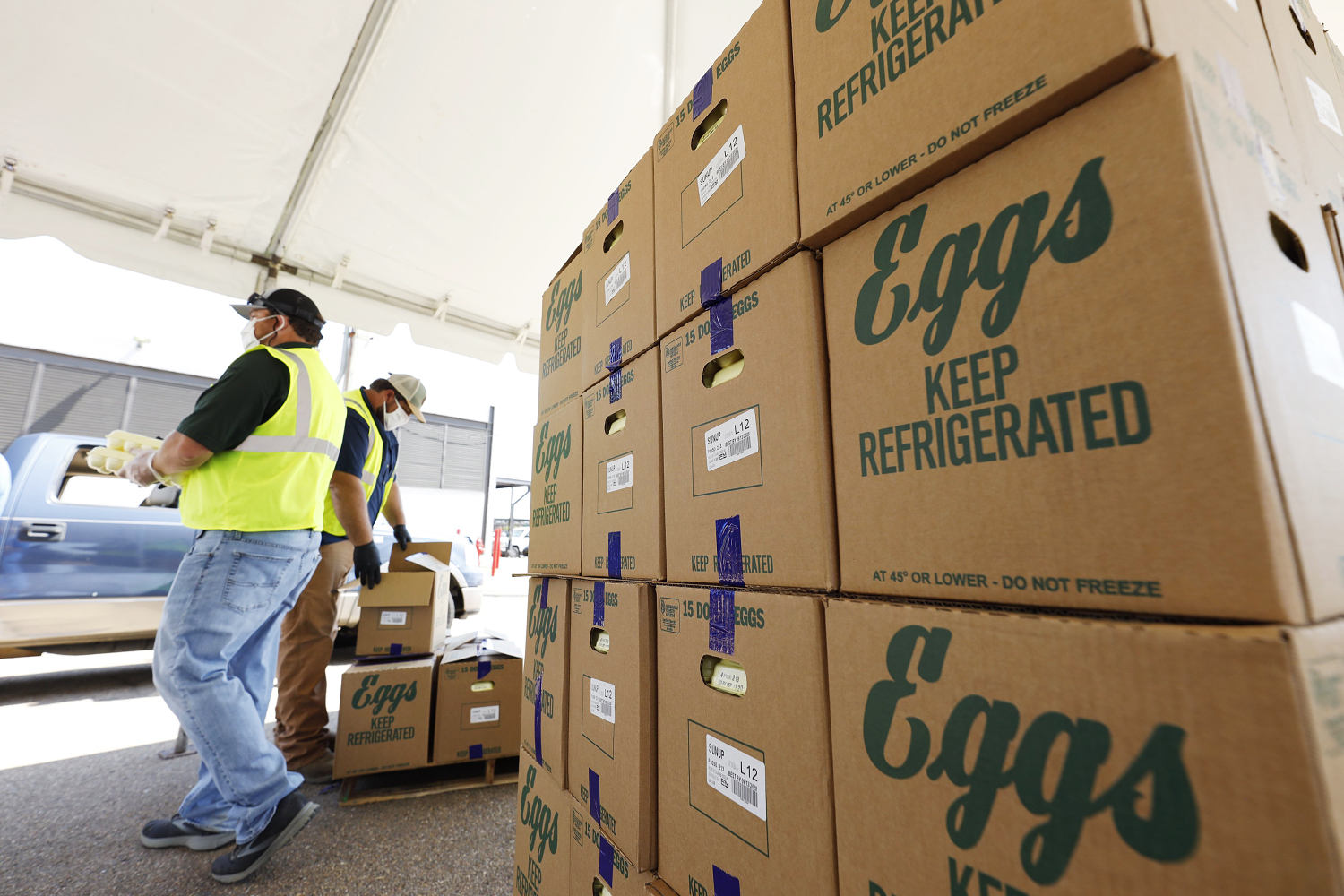 The largest fresh egg producer in the U.S. has found bird flu in chickens at a Texas plant
