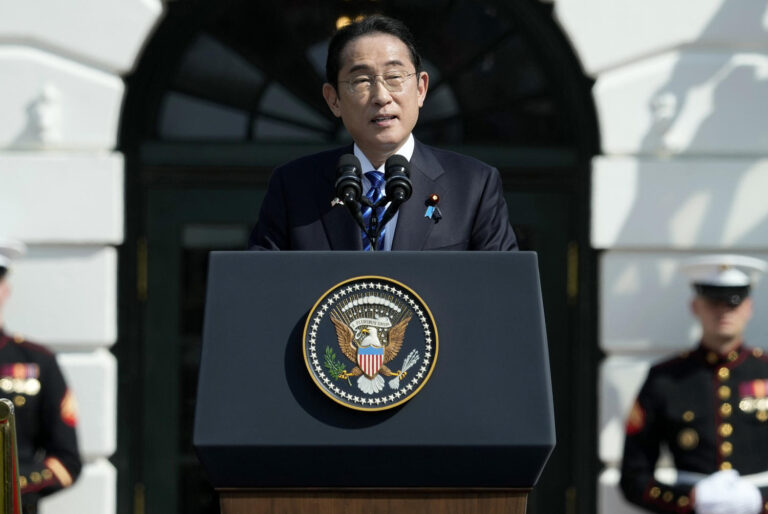 Japanese Prime Minister Fumio Kishida addresses Congress in joint meeting