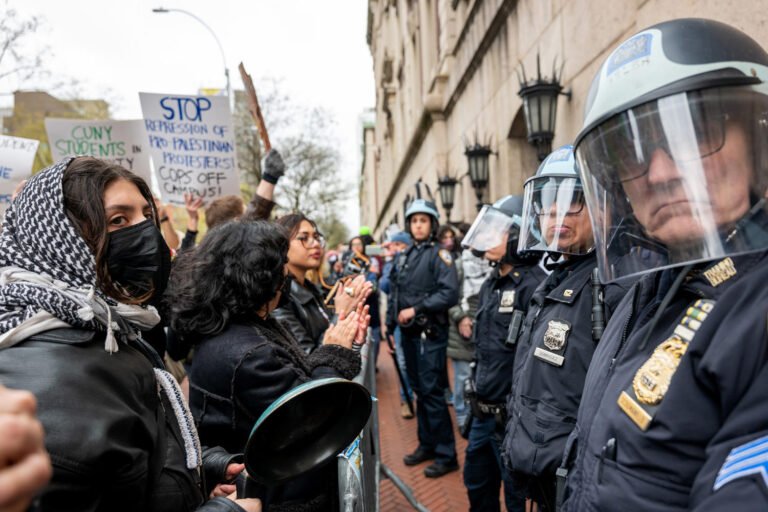 Columbia holds classes virtually as Jewish leaders warn about safety amid pro-Palestinian protests