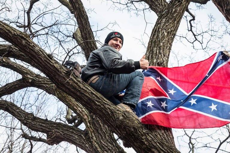 Jan. 6 rioter with 'I heart TRUMP' hat and a Confederate flag gets prison for assaults on officers