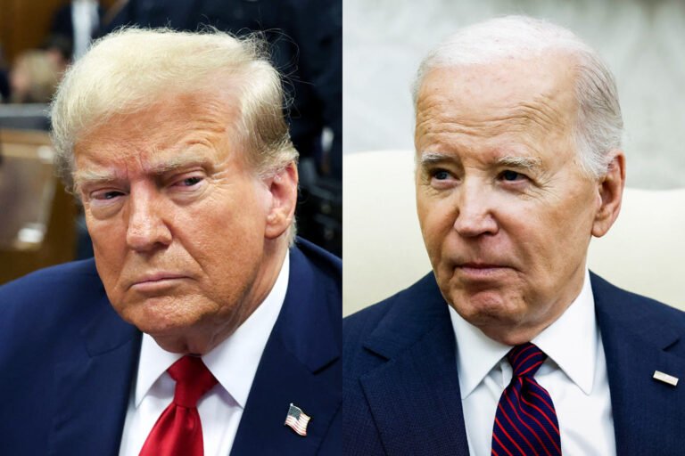Trump's criminal charges and Biden's age rank as voters' top worries about the candidates