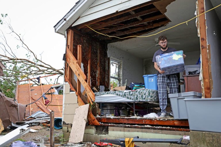 At least 5 people are dead after a night of tornadoes and storms in the Midwest