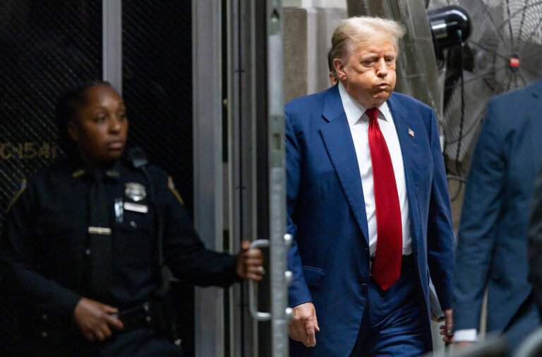 Lawyer for Playmate who accused Trump of an affair testifies