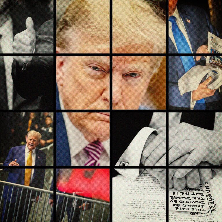 A visual look-back at Trump's 6 weeks in court at the first criminal trial of a former president