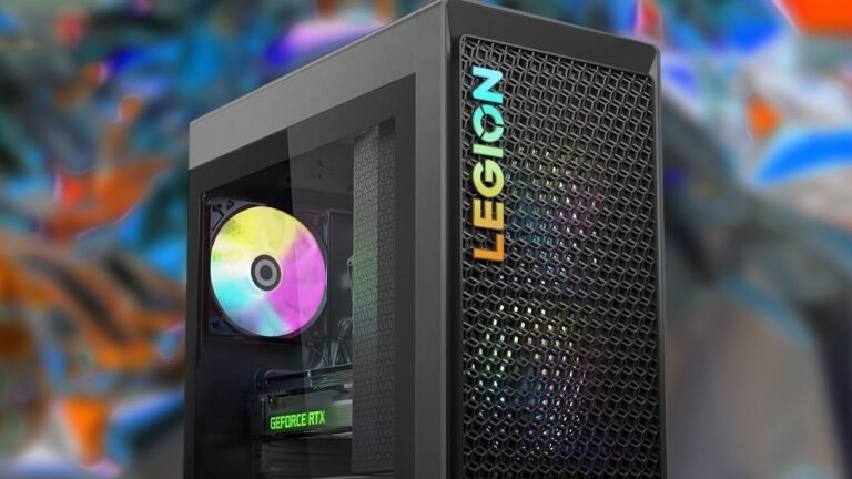 The Lenovo Legion Tower 5 RTX 4070 SUPER Gaming PC Is 1440p Gaming Ready for $1340