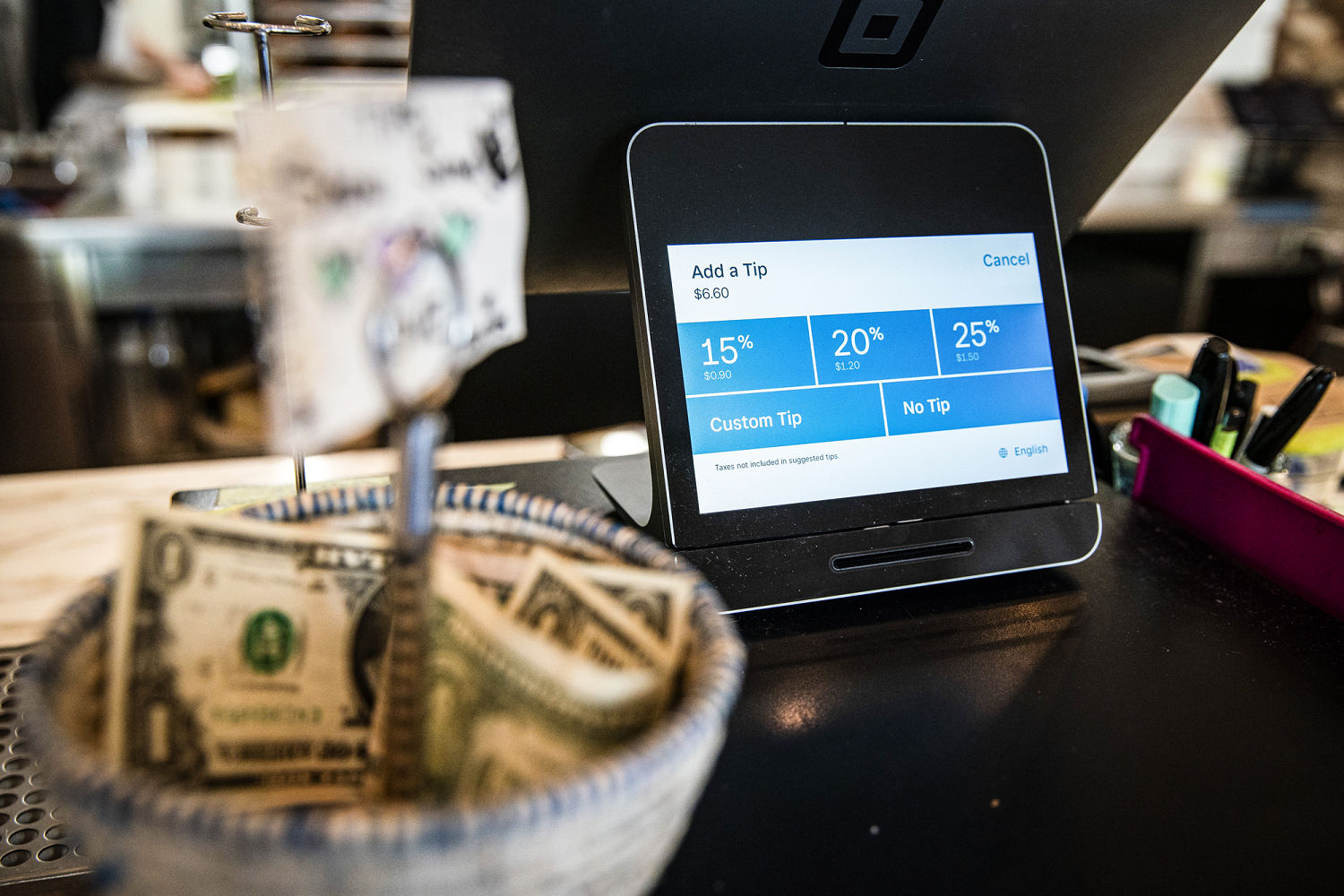 Consumers are thinking twice on tipping. See what services they're skipping most.