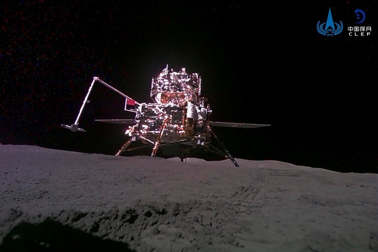 Chinese lunar probe returns to Earth with the world's first samples from the far side of the moon
