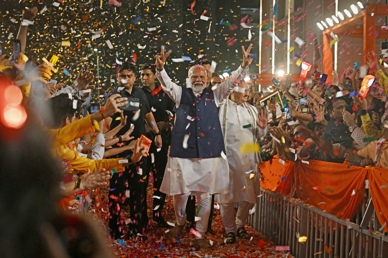 Indian PM Modi claims victory as voters deal him a surprise setback