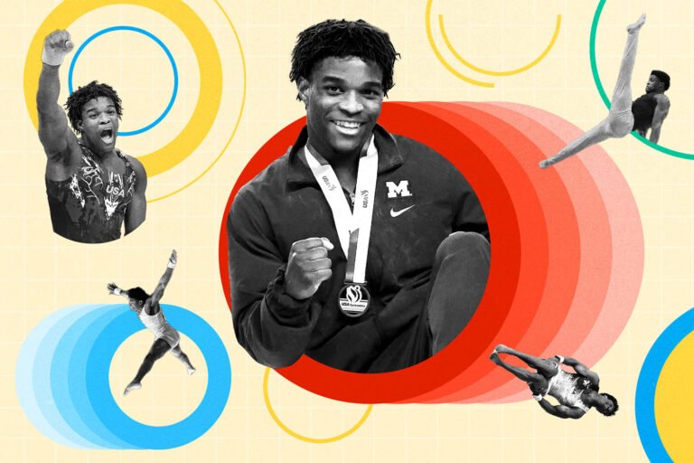 Frederick Richard is ready to show the world what he and men's gymnastics are made of