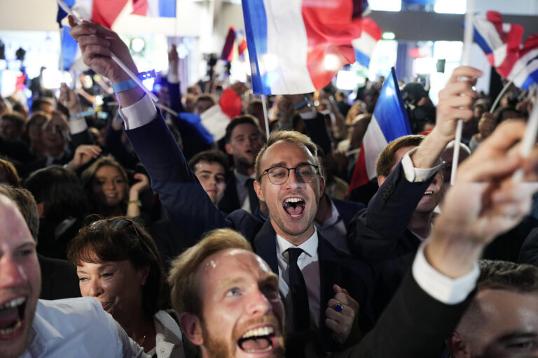 Emmanuel Macron makes big gamble in response to the far right's E.U. election wins