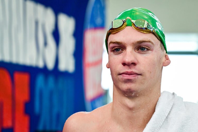 Léon Marchand's cold call email could end in homegrown Olympic glory