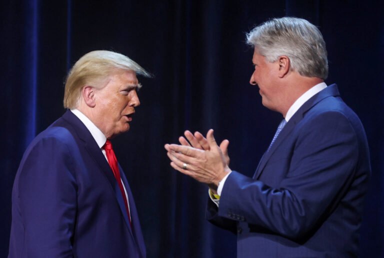 Woman who accused ex-Trump adviser of molesting her says he shouldn’t lead a church