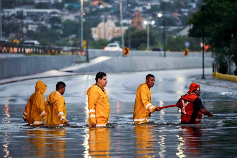 Texas faces flooding and heavy rain from Alberto after storm makes landfall in Mexico