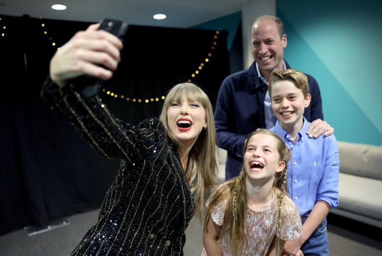 Taylor Swift poses for selfie with Prince William and Travis Kelce after first night of London 'Eras Tour'
