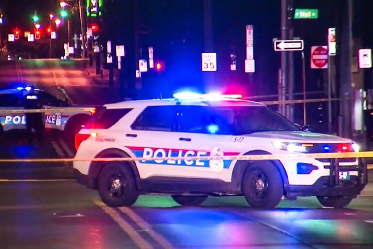 10 shot near downtown in Columbus, Ohio, as police seek suspect