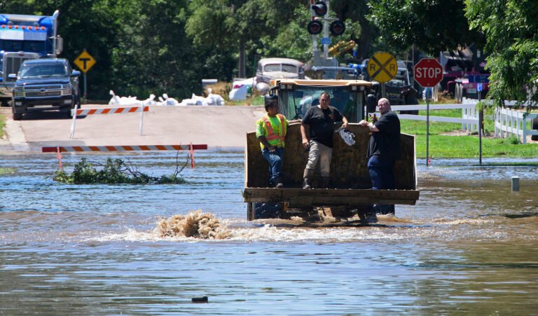 Record flooding inundates northwest Iowa, prompts evacuations, isolates one city