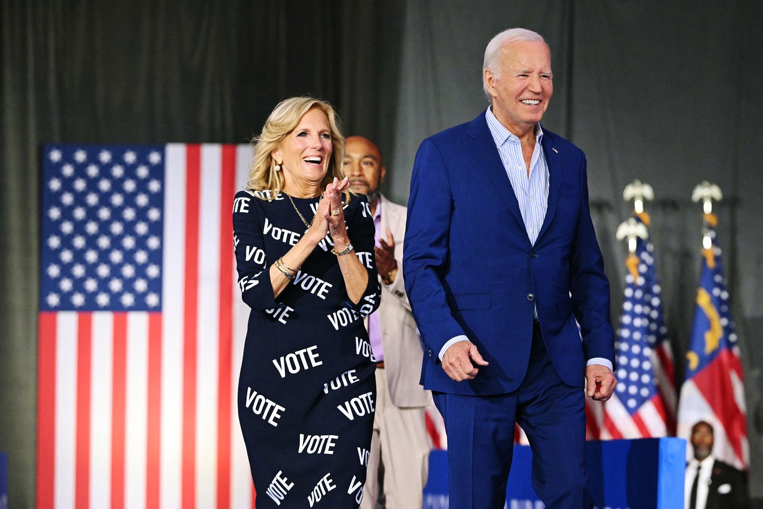 ‘I don’t debate as well as I used to’: Biden tries to move on from his tough debate at an energized rally