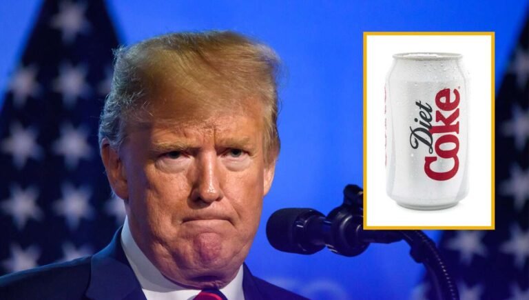 Trump Tests Positive For Diet Coke In Pre-Debate Drug Test
