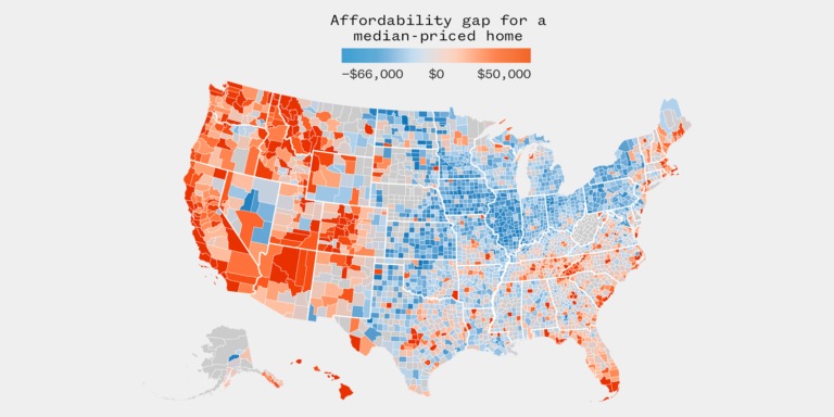 'An impossible market': The homebuying affordability gap is widening