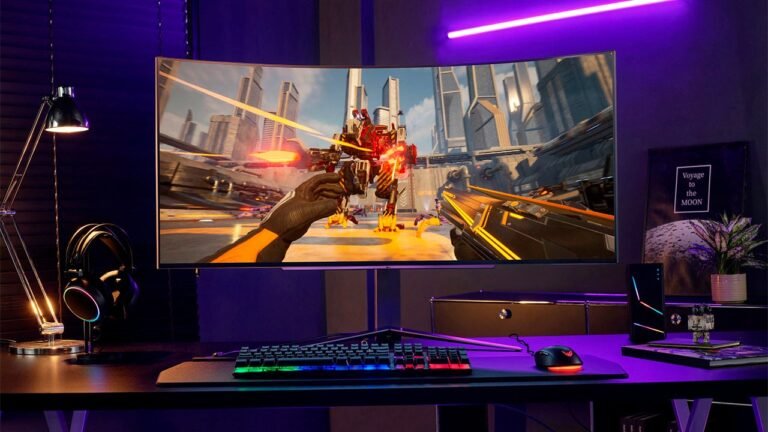 The Massive 45" LG UltraGear 240Hz OLED Gaming Monitor Is Down to $850