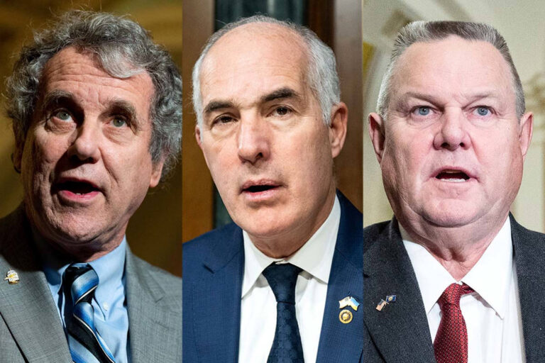 Top Biden advisers meet with senators as Democratic anxieties about 2024 grow