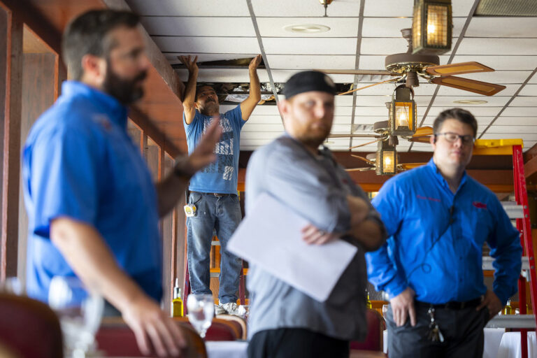 In beachy Galveston, locals buckle down without power after Beryl’s blow during peak tourist season