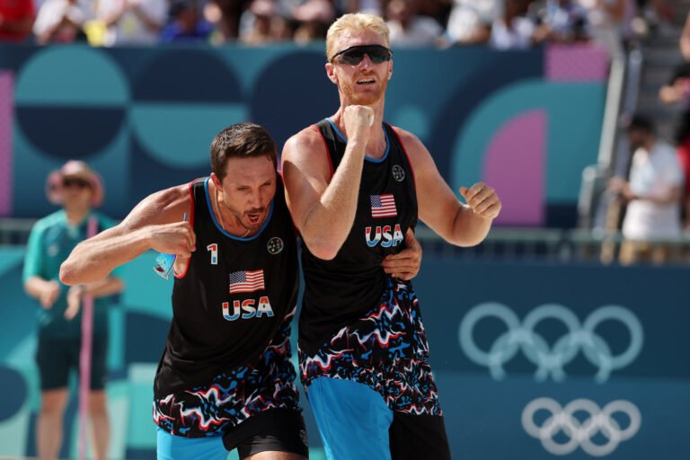 Ex-NBA player nabs dream Olympic beach volleyball win—and Lebron James meeting