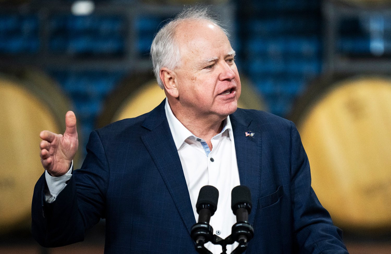 Tim Walz has friends in Congress. They say his political chops could help Harris as VP.