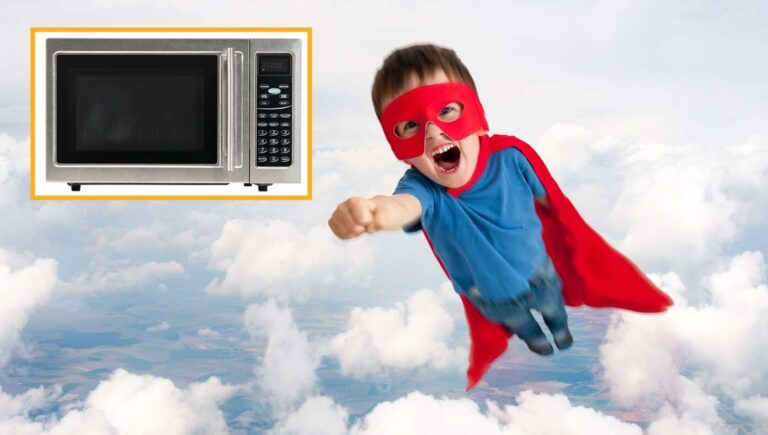 AW HECK YEAH: This Kid Ignored His Mom Telling Him Not To Stand By Microwave And Now He Has Sweet Mutant Powers
