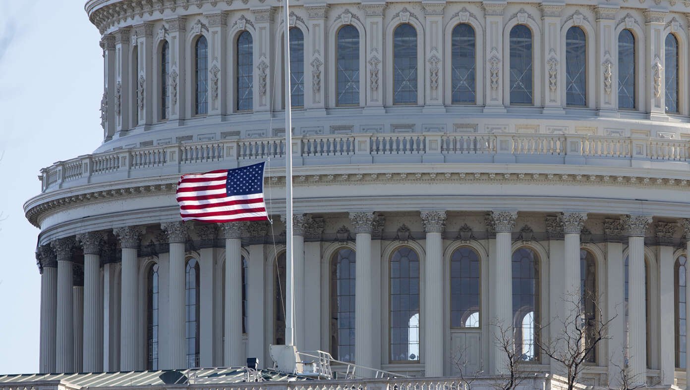 Democrats Order Flags To Be Flown At Half-Staff As Trump Still Alive