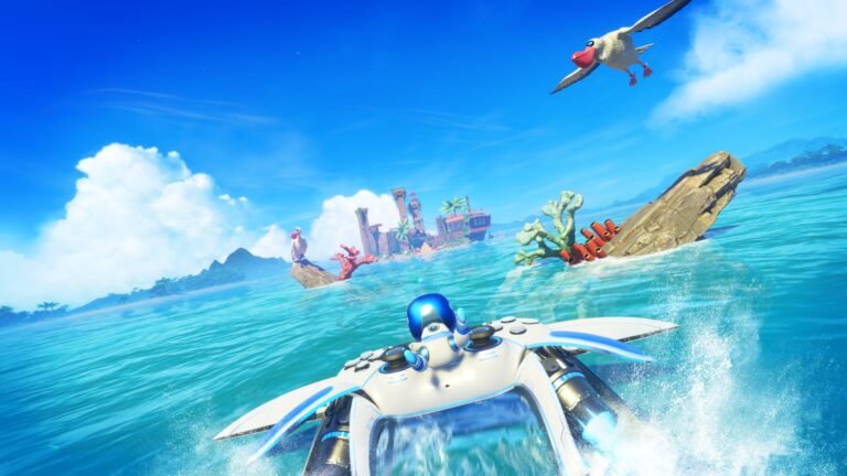Here's eight minutes of Astro Bot