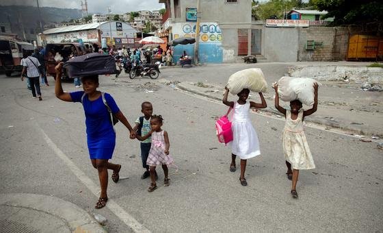 Top aid officials call for greater solidarity and support for Haiti